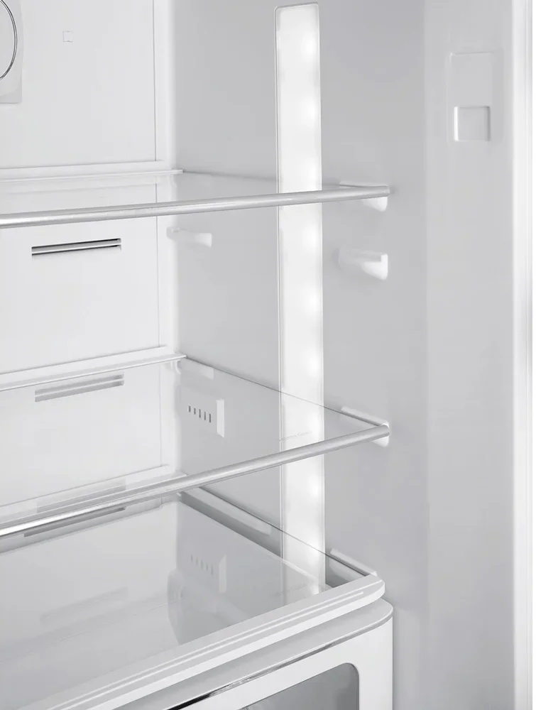 SMEG FAB32RPB6 Отдельностоящий двухдверный холодильник, стиль 50-х годов, 60 см, голубой, No-Frost, 